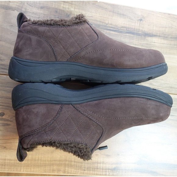 L.L. Bean Women's US Size 10 Wide Waterproof Mocs Slip On Leather Rain Leather - Picture 9 of 10